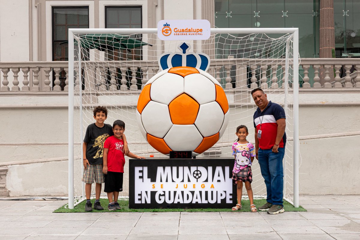 ¡Guadalupe está listo para brillar en el Mundial 2026! ⚽️🏟️

¡Jugaremos de local y con el corazón! 💪 Vamos a dejar el nombre de Guadalupe en lo más alto, demostrando nuestra pasión y grandeza. 🇲🇽🌟