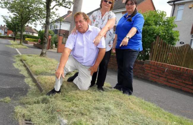 Everyone at the Hill Dickinson Stadium yesterday with their Stones