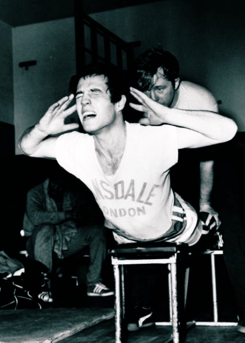 Battersea’s three time ABA Champion Mickey Abrams training at Crystal Palace in January 1974.
