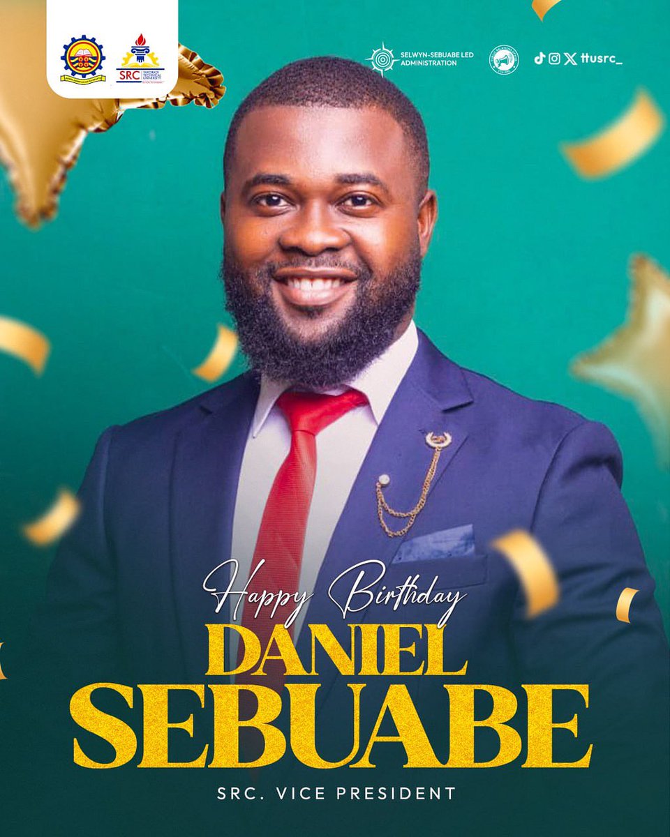 𝙏𝙏𝙐 𝙎𝙍𝘾 𝙬𝙞𝙨𝙝𝙚𝙨 𝙩𝙝𝙚 𝙑𝙞𝙘𝙚 𝙋𝙧𝙚𝙨𝙞𝙙𝙚𝙣𝙩 𝘿𝙖𝙣𝙞𝙚𝙡 𝙆𝙬𝙖𝙙𝙯𝙤 𝙎𝙚𝙗𝙪𝙖𝙗𝙚  𝙖 𝙙𝙖𝙮 𝙛𝙞𝙡𝙡𝙚𝙙 𝙬𝙞𝙩𝙝 𝙟𝙤𝙮, 𝙡𝙖𝙪𝙜𝙝𝙩𝙚𝙧 𝙖𝙣𝙙 𝙪𝙣𝙛𝙤𝙧𝙜𝙚𝙩𝙩𝙖𝙗𝙡𝙚 𝙢𝙚𝙢𝙤𝙧𝙞𝙚𝙨. 🎉🎊