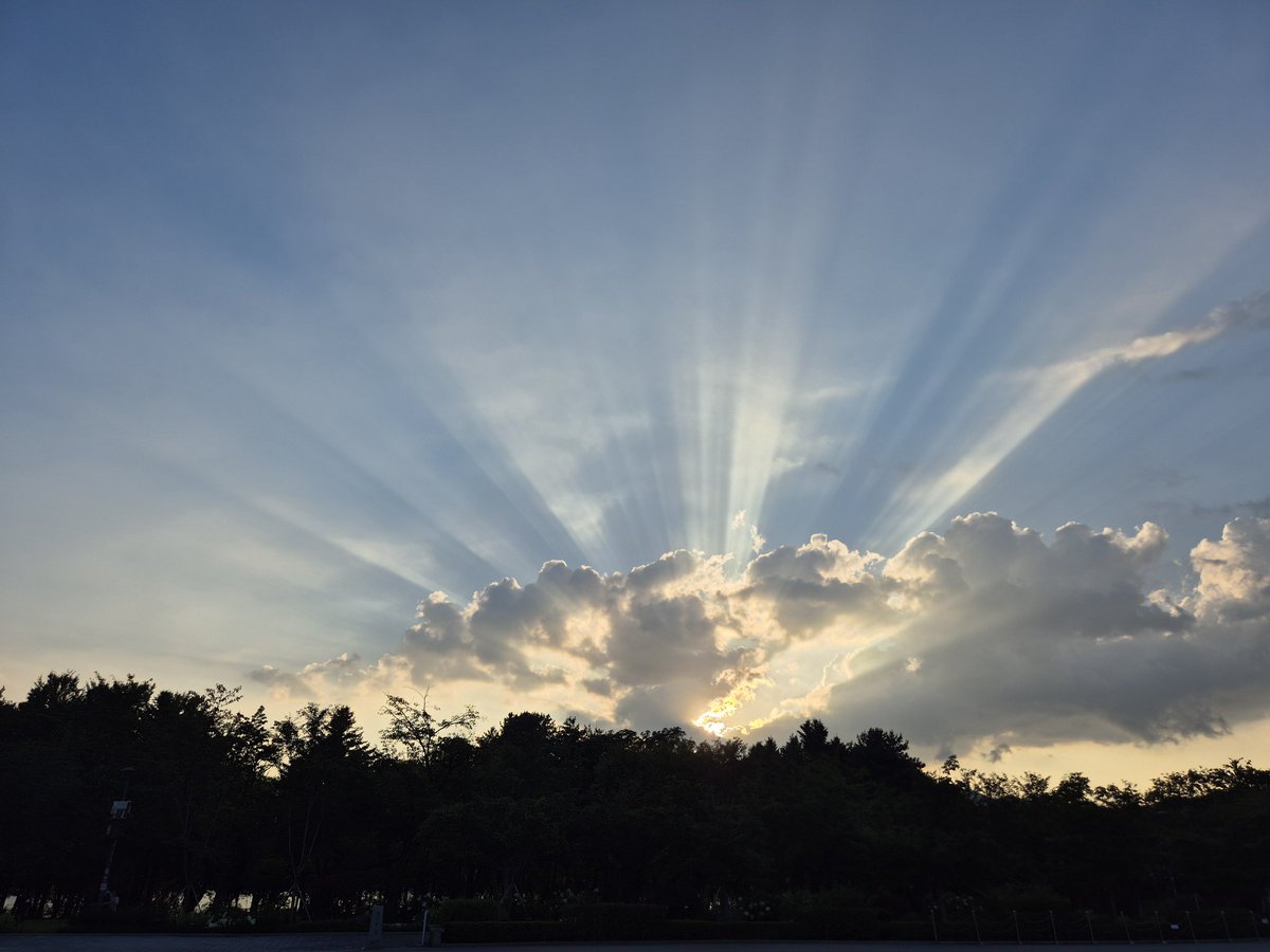 오늘 하늘
우와