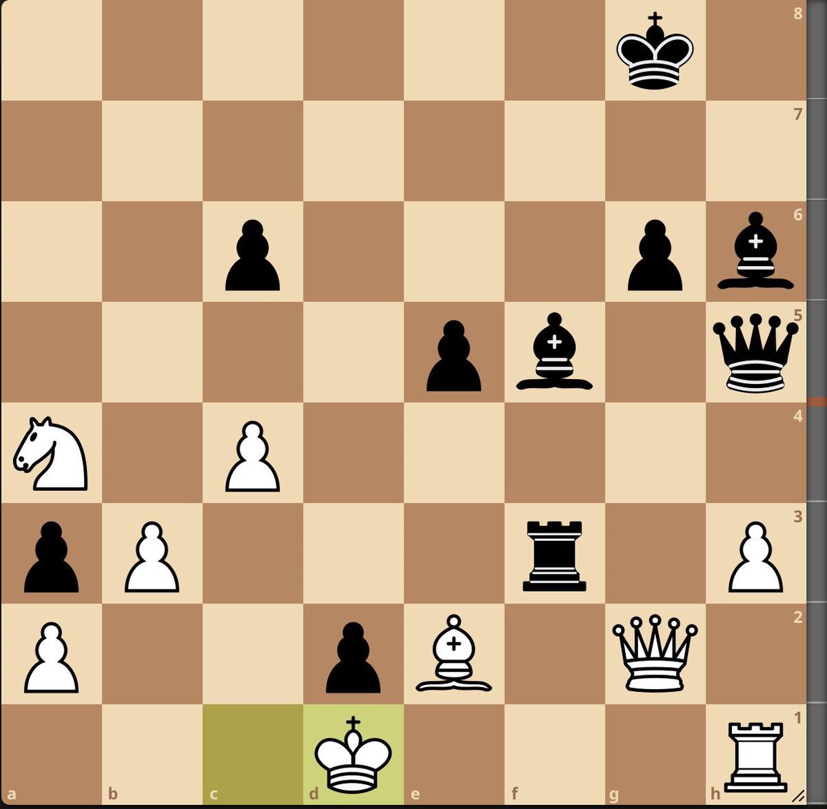 FM Axel Falkenvall wins the Game of the Day after crowning a convincing King’s Indian with a brilliant finishing combination. Can you find the winning sequence for Black? 

A big thanks to ChessMood for providing all the amazing prizes at this event!
#DortmundChess