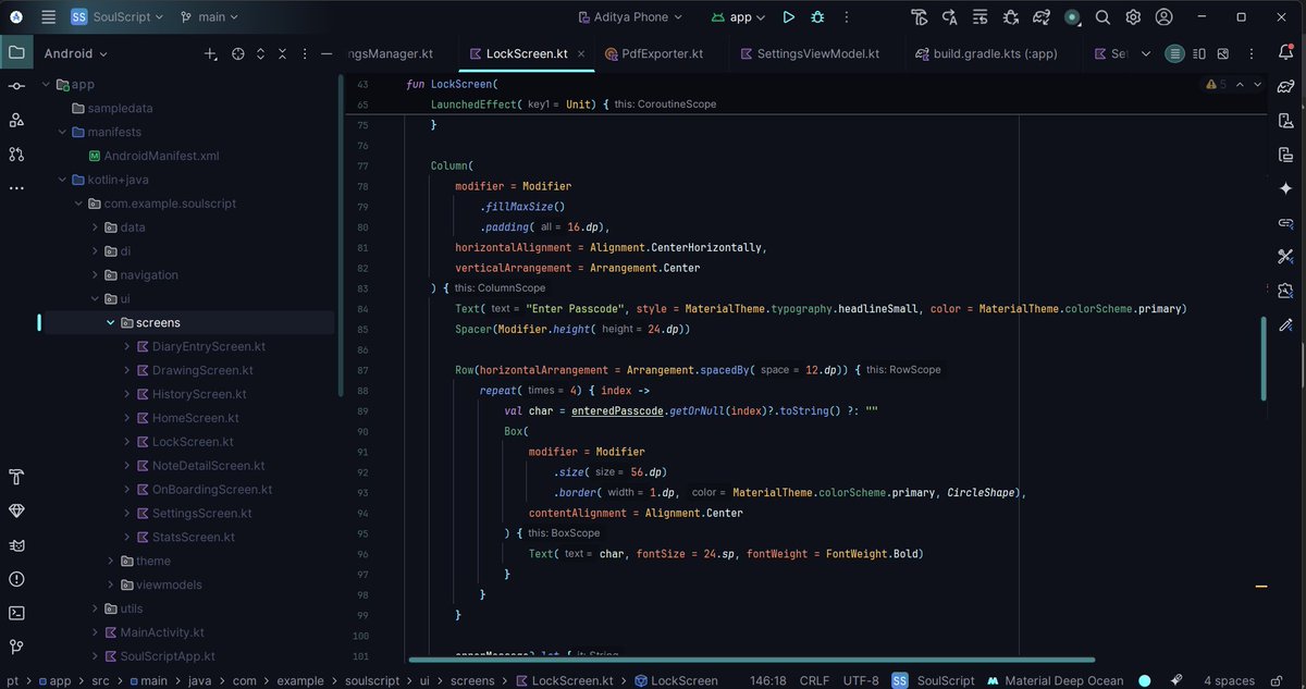 modulus004's tweet image. v1.4.0!
- Added privacy feature ( biometric + passcode authentication)

Try the app:
github.com/adityasood04/S…

Source code:
github.com/adityasood04/S…

#hashTagsNeverWorkForMe