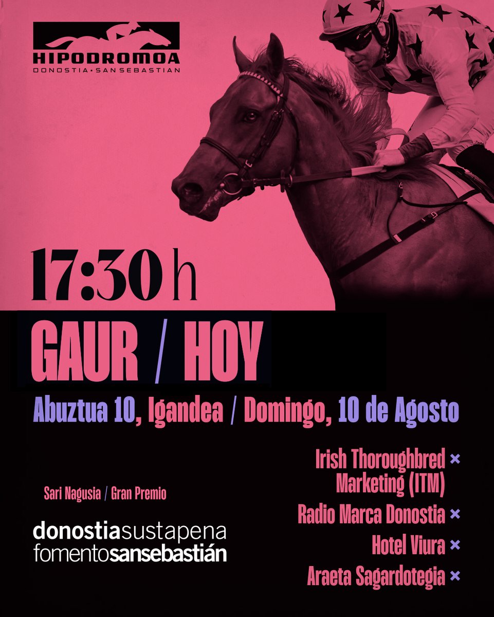 Hipódromo de San Sebastián - Donostiako Hipodromoa tweet media