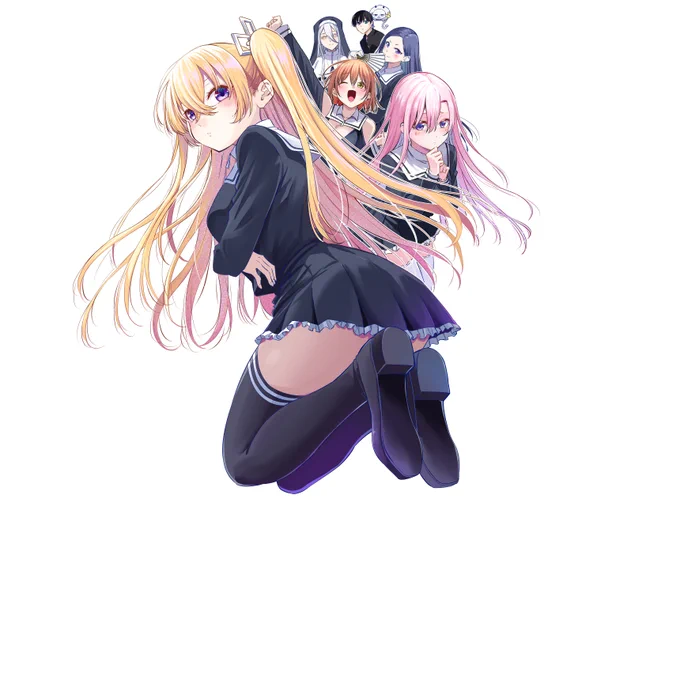 色憑くモノクローム最終5巻発売カウントダウン!鎖那ちゃんがどかっときた!8月12日発売です!ぜひに!