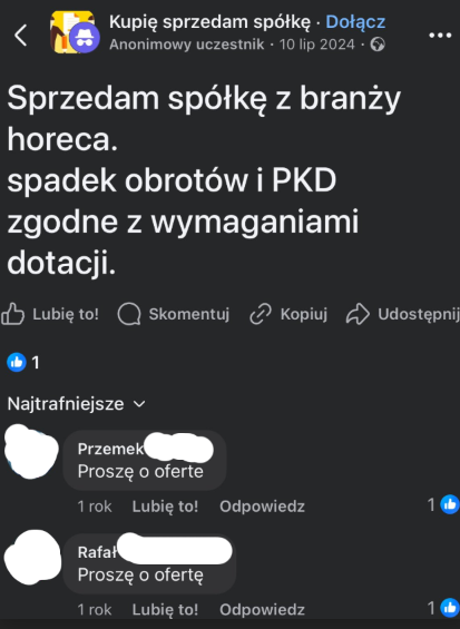 ‼️Okazuje się, że afera z KPO może być większa, niż wszyscy sądzą. Przed ruszeniem programu na grupach na FB można było znaleźć masę ogłoszeń, że chętnie odkupią spółkę, która wygenerowała stratę i spełnia wymogi dla dotacji. Tego jest masa. Oznacza to, że ktoś, kto miał