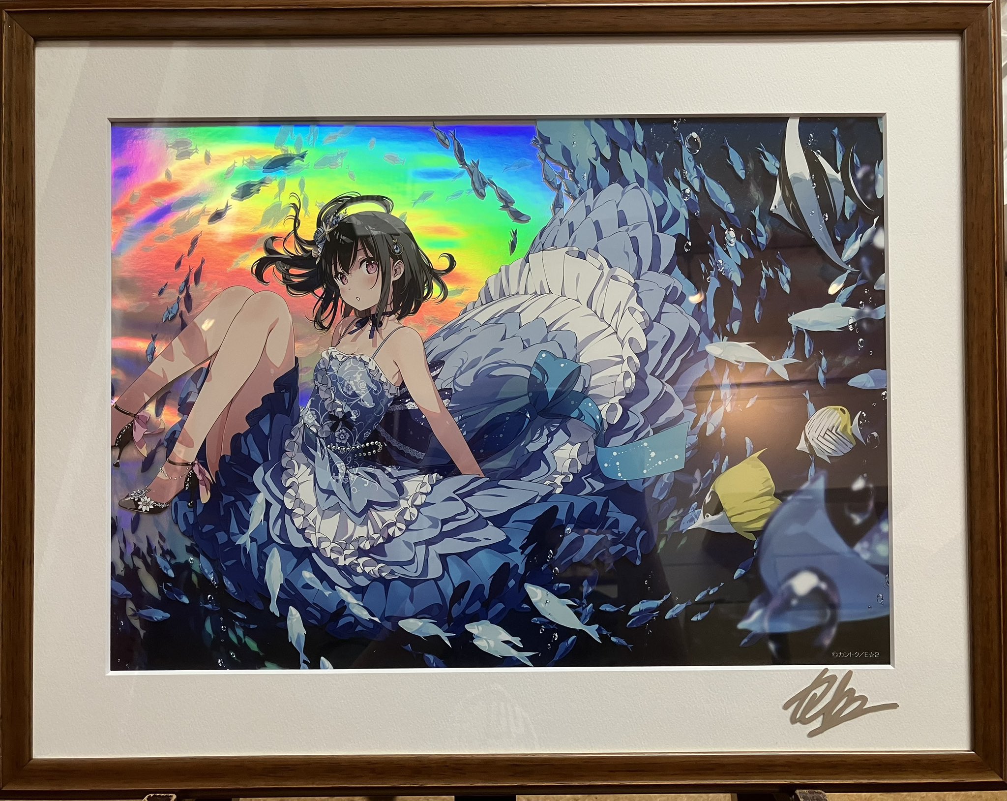 CONCERTO切符アールジュネス 版画