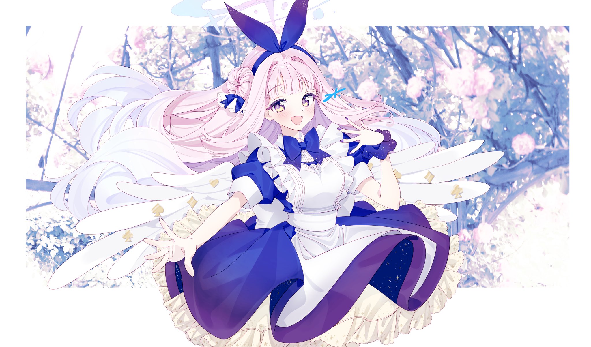 ブルアカ　ミカ　キャンバスアート みつはしたえこ🎨 on X: 
