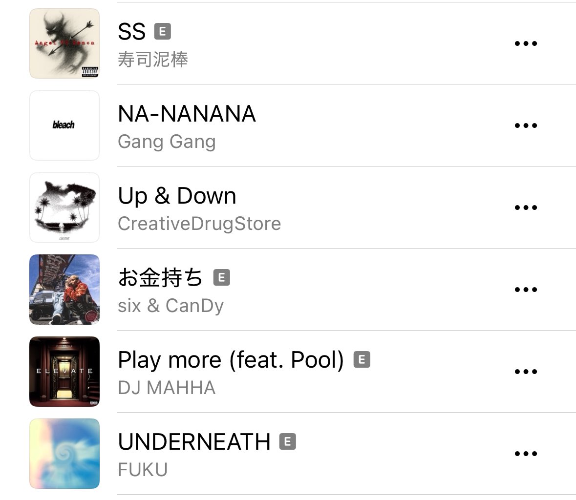 ケンタッキーフライドポテト (@kfp_harland) on Twitter photo #JHipHopRewind2025
26曲追加
CreativeDrugStore
Bark
Daichi Yamamoto
Charlu
SOCKS
Playsson
ziproom
Disry
44Tina gerra
Tarker
Sad Kid Yaz
interplay
Swagg Dom
SHO_Ki
sour die I
3Li¥en
masumi endo
Gam Ball
OROCHI
Guineapiggg
abeitsuki
FUKU
DJ MAHHA
six,CanDy
Gang Gang
寿司泥棒 #JHipHopRewind2025
26曲追加
CreativeDrugStore
Bark
Daichi Yamamoto
Charlu
SOCKS
Playsson
ziproom
Disry
44Tina gerra
Tarker
Sad Kid Yaz
interplay
Swagg Dom
SHO_Ki
sour die I
3Li¥en
masumi endo
Gam Ball
OROCHI
Guineapiggg
abeitsuki
FUKU
DJ MAHHA
six,CanDy
Gang Gang
寿司泥棒