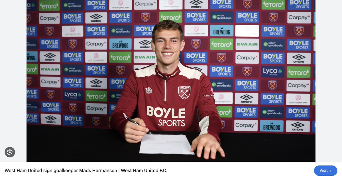 Welcome Mads Hermansen ⚒