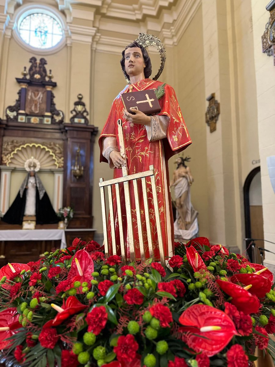 ❤️❤️Feliz día de San Lorenzo a todos nuestros vecinos y vecinas y visitantes que hoy se acerquen a nuestro pueblo a disfrutar del Día Grande de nuestras fiestas