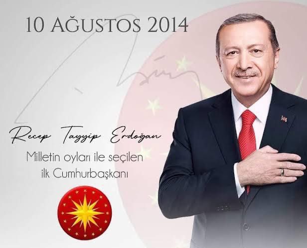 10 Ağustos 2014’te Türkiye, tarihî bir dönüm noktasına tanıklık etti. İlk kez cumhurbaşkanı, milletin doğrudan oyuyla seçildi. Recep Tayyip Erdoğan, güçlü halk desteğiyle 12. Cumhurbaşkanı olarak göreve başladı.

Ömrünüz bereketli, yolunuz aydınlık, hizmetleriniz daim olsun