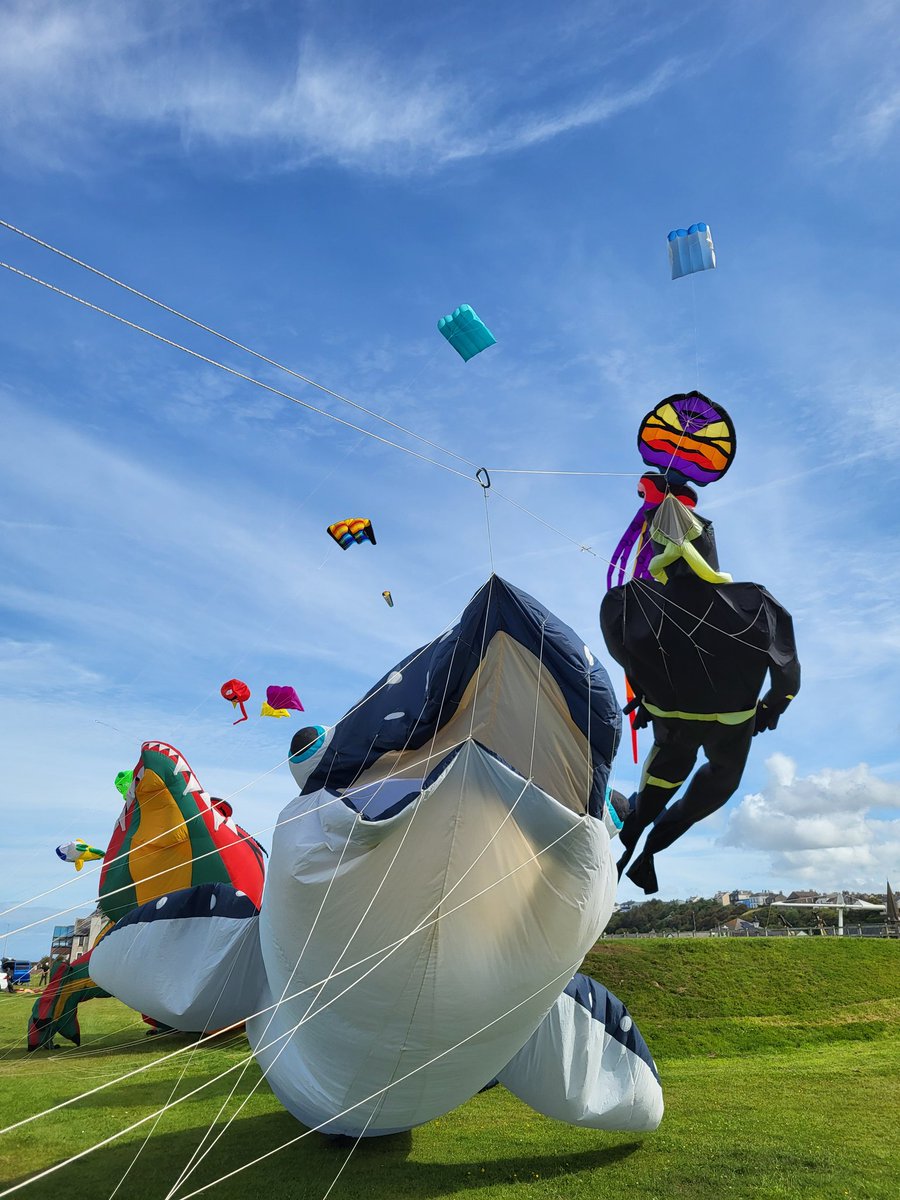 Perfect weather for these beauties today! Thanks SmileFactor10 for flying at Maryport Taste of the Sea!