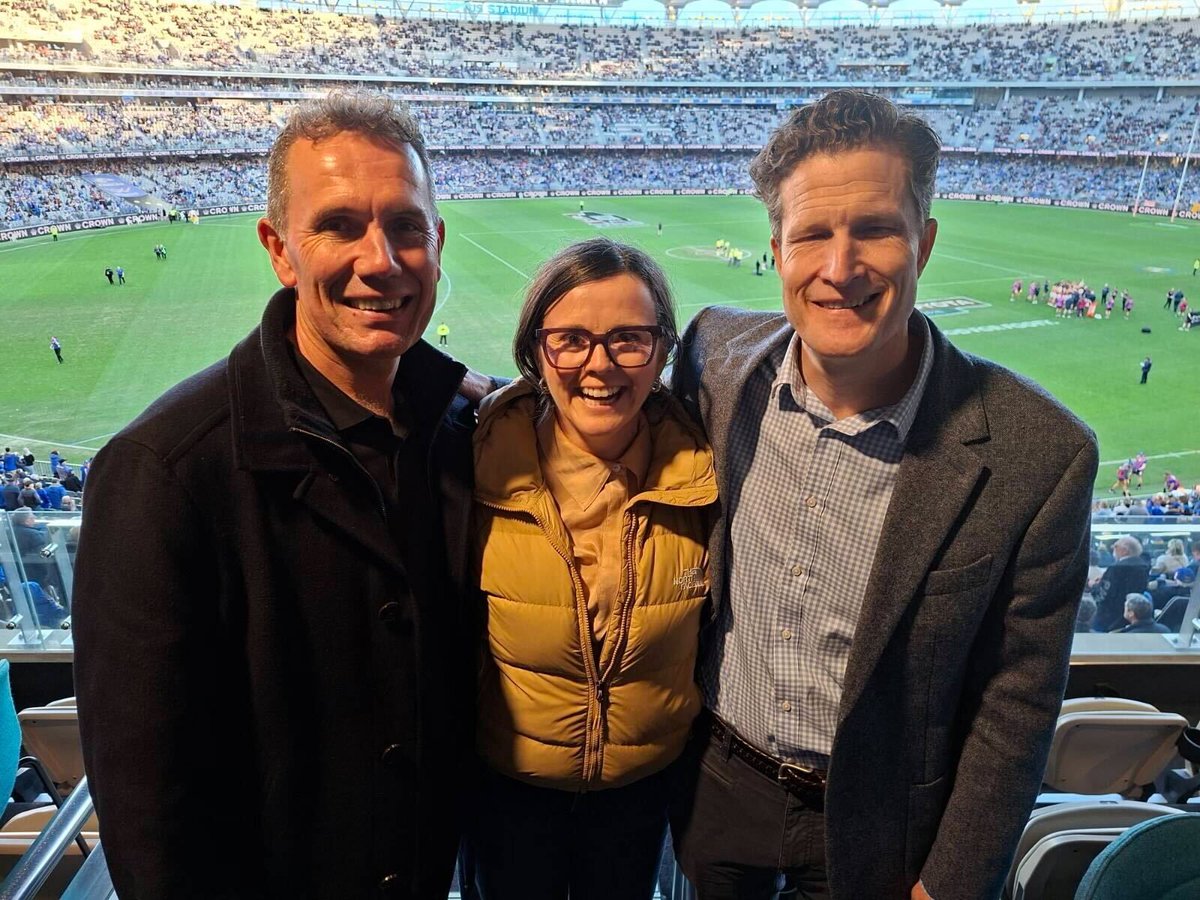 Perth Glory FC (@perthgloryfc) on Twitter photo Our CEO Anthony Radich caught up with our <a href="/hbfpark/">HBF Park</a> co-tenants today - <a href="/westernforce/">Western Force</a> CEO Niamh O’Connor and Perth Bears NRL CEO Anthony De Ceglie - as we showed our support for our fellow WA team, the <a href="/WestCoastEagles/">West Coast Eagles</a>! Our CEO Anthony Radich caught up with our <a href="/hbfpark/">HBF Park</a> co-tenants today - <a href="/westernforce/">Western Force</a> CEO Niamh O’Connor and Perth Bears NRL CEO Anthony De Ceglie - as we showed our support for our fellow WA team, the <a href="/WestCoastEagles/">West Coast Eagles</a>!