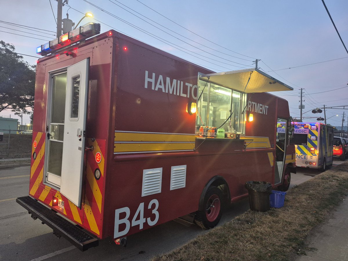 Box 43 is operating at a multiple alarm fire in the east end industrial area.