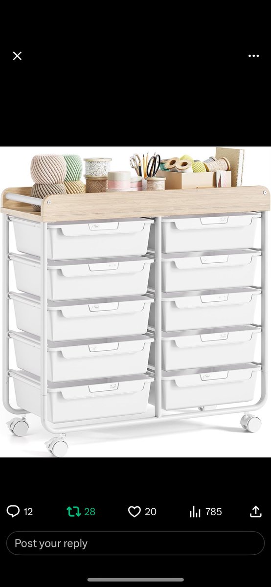 I would love to get some support for the organizational cart since my goal this year is to have my room less  cluttered. I need more 2 more $10 to get it! Can anyone RT or sprinkle a gc? ahh it might be possible!! amazon.com/hz/wishlist/ls…