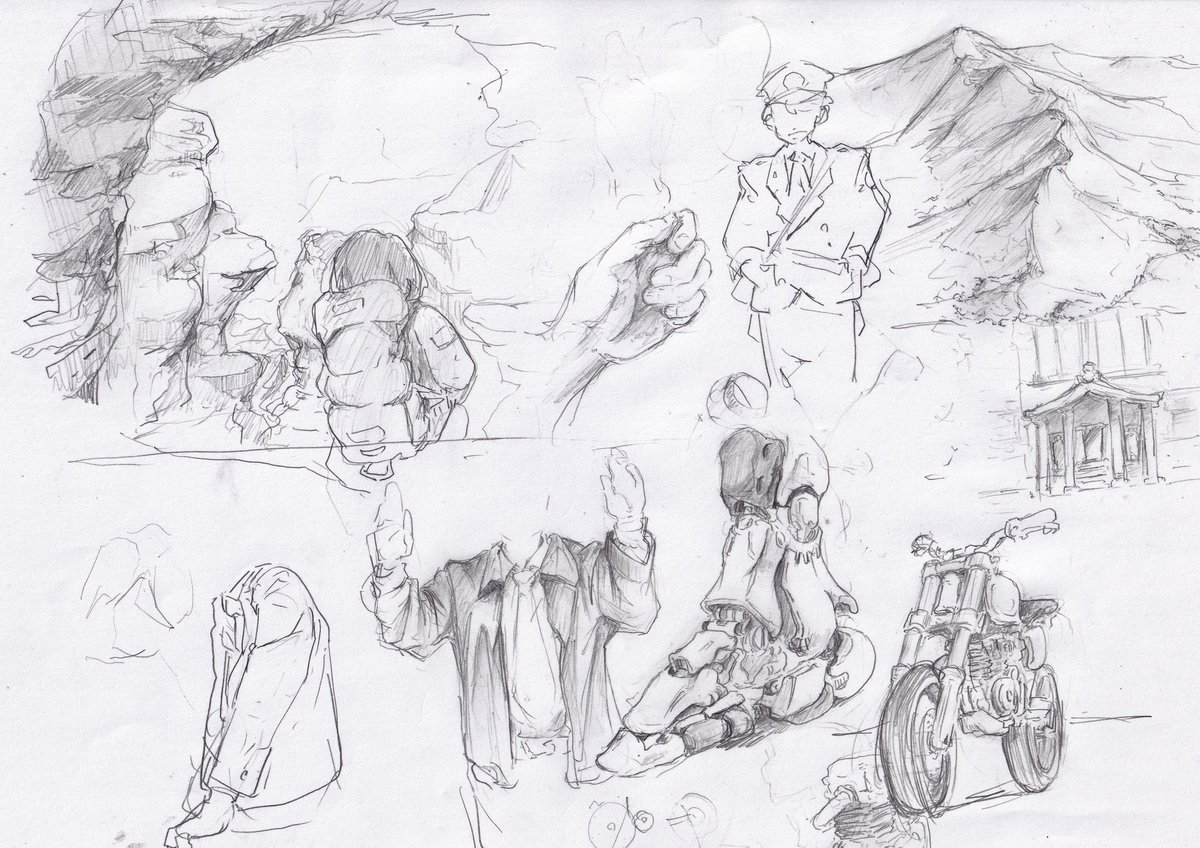 忙しくて、本腰入れて絵が描けてない😭
#日々描く #アナログイラスト