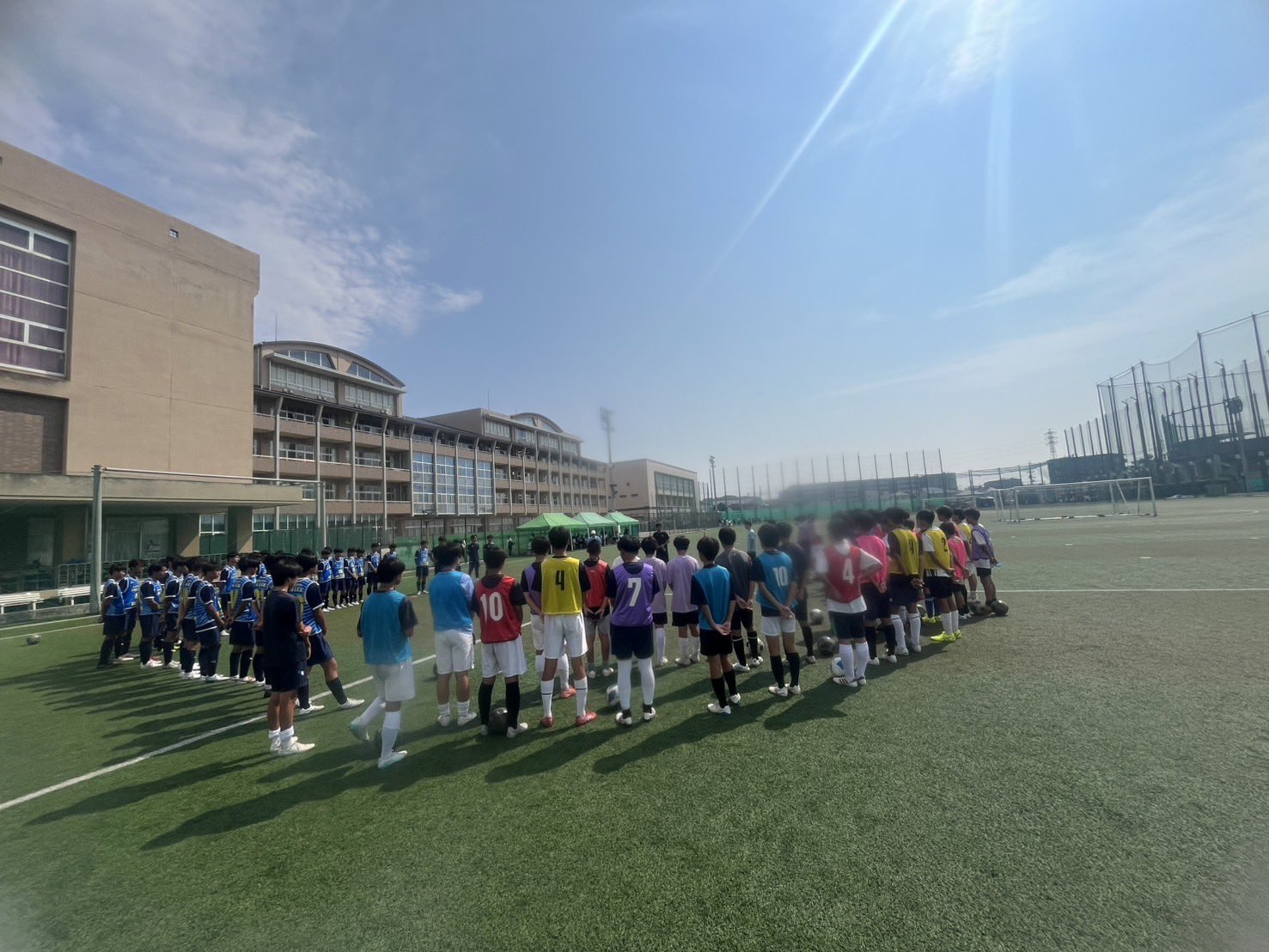 【購入】県立浦和高校サッカー部　練習用シャツ２枚 購入】県立浦和高校サッカー部 練習用シャツ2枚 埼玉県立浦和