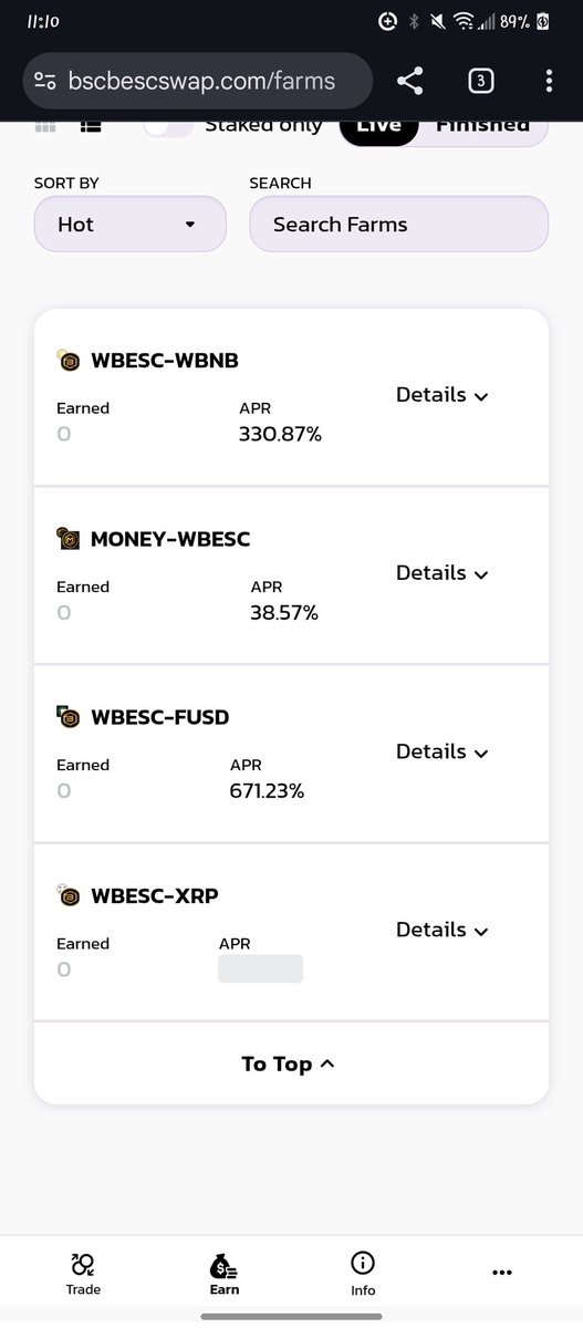 BESCLLC's tweet photo. Grab more #besc and combine 1 to 1 with #xrp and start farming for #money

Correct xrp ca for farming
0x1d2f0da169ceb9fc7b3144628db156f3f6c60dbe

https://t.co/Huzuf94E0m https://t.co/XIM9ufDmbr