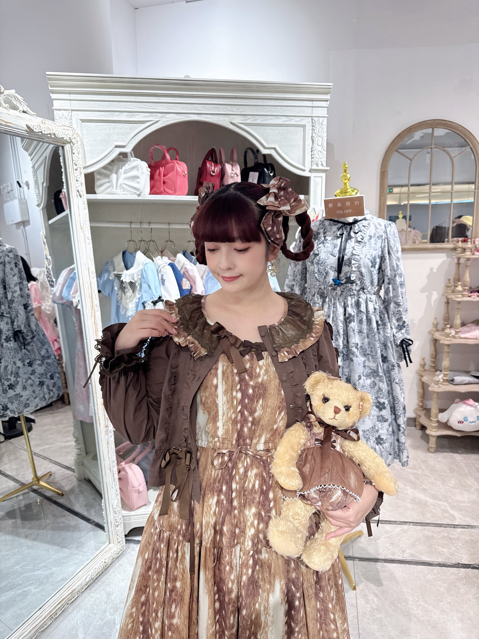 Emily Temple cute ワンピース青木美沙子さん 青木美沙子コラボエミリーテンプルキュート - メルカリ