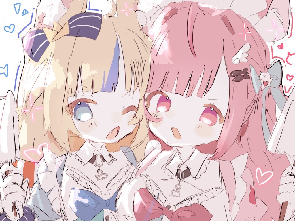 #sabart #さくなあーと 💙🩷