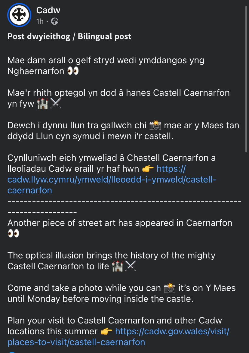 Digwyddiadau Caernarfon tweet media