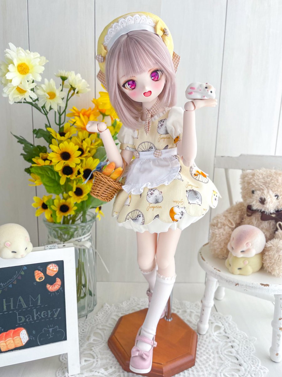 夏って黄色い服作りたくなるよね💛🌼🐝🥞💛☀️🐣🌕🌙💫✨🥂