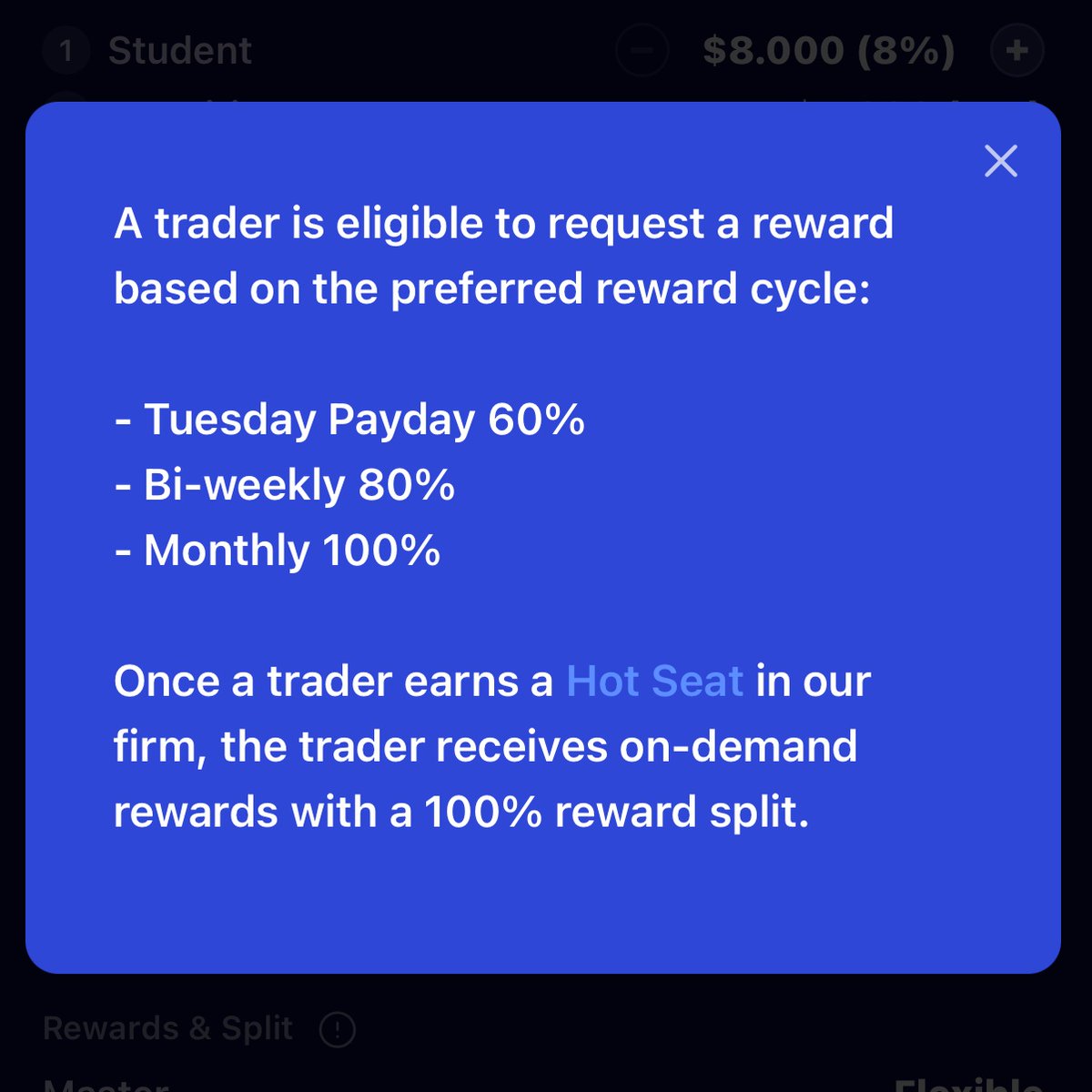 FUNDINGPIPS HAS LAUNCHED 

DAILY PAYOUTS or HOURLY payouts?
(hotseat program)

Last comment wins 1,000$ cash !