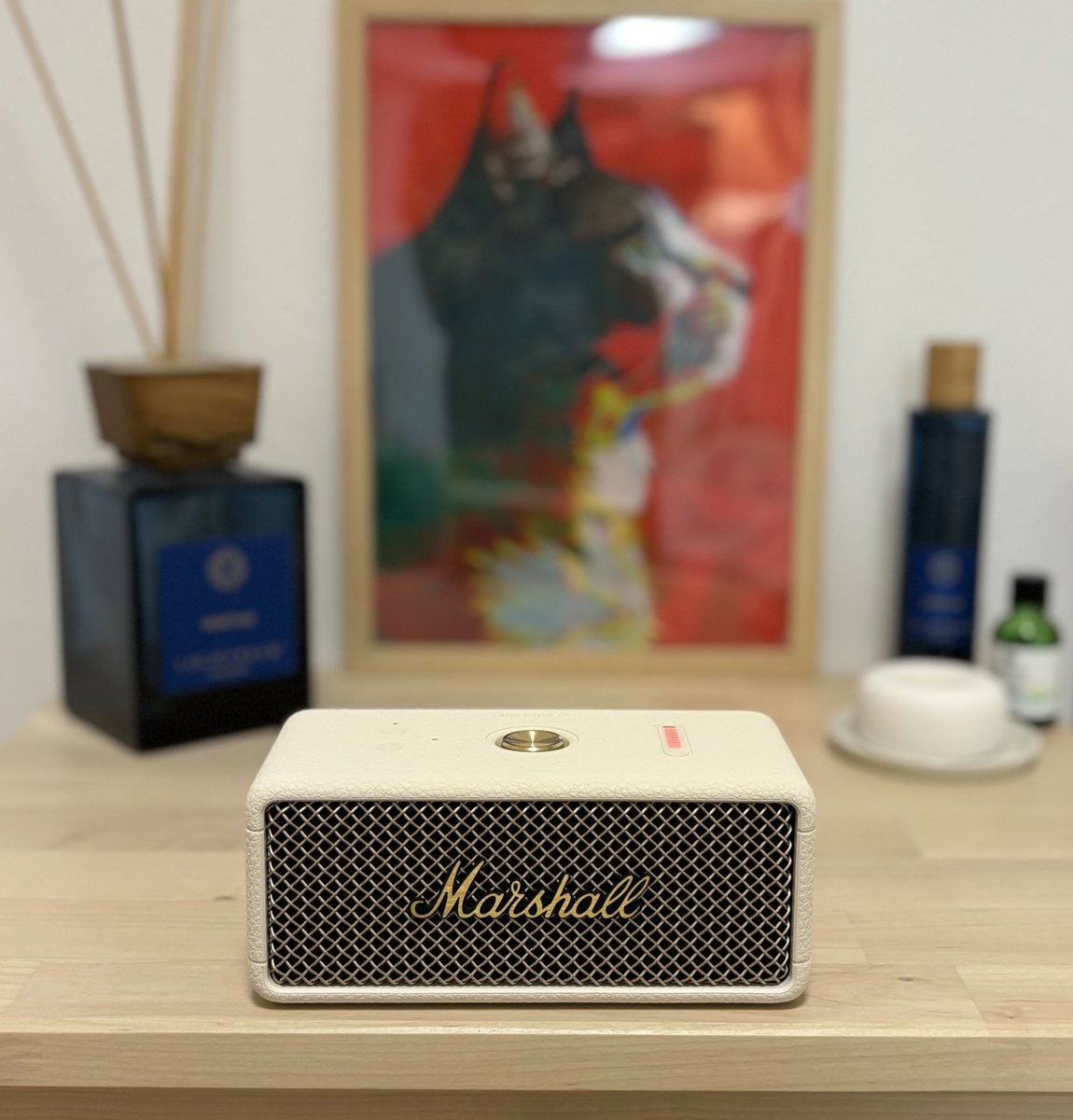 今使っているスピーカーのバッテリーが劣化してきたのを機に念願のMarshallをお迎え🙌🙌

米津さんの曲沢山聴くぞー🎶✨✨