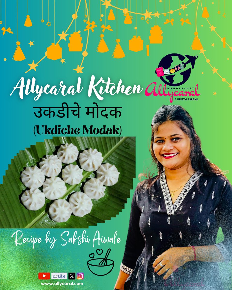 allycaralgoa's tweet image. Soft, sweet, and sacred 🍃
 Ukdiche Modak is the heart of every Ganesh Chaturthi celebration. 

Here’s how to make it 👇
allycaral.com/2025/08/10/ukd…

 #UkdicheModak #GaneshChaturthi #IndianSweets
@sakshi_aiwale
