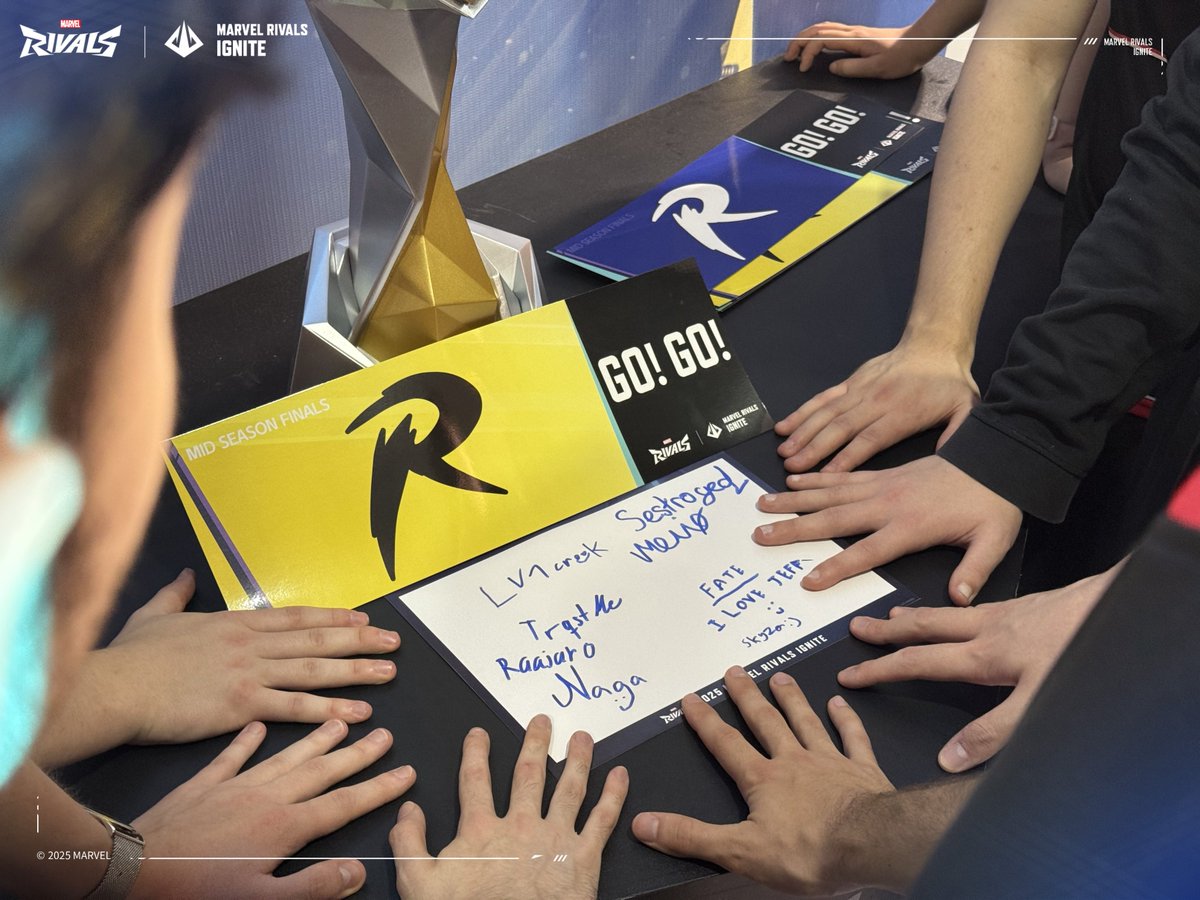 Two teams coming together in an epic rematch in the making!

Both Team Envy <a href="/Envy/">ENVY</a> and Team RAD <a href="/RadEsport/">Rad Esports</a>  are battle ready! 💪✨ 
Let’s watch some epic matches for the first ever Marvel Rivals Ignite Mid-Season Grand Finals! 
#MarvelRivalsIgnite