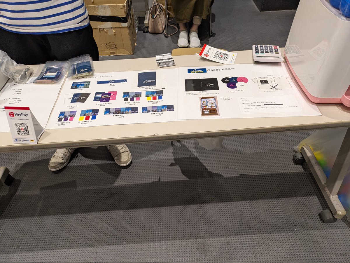 silver__kidd's tweet image. 本日物販しております。
特典会は握手。
#Kyso