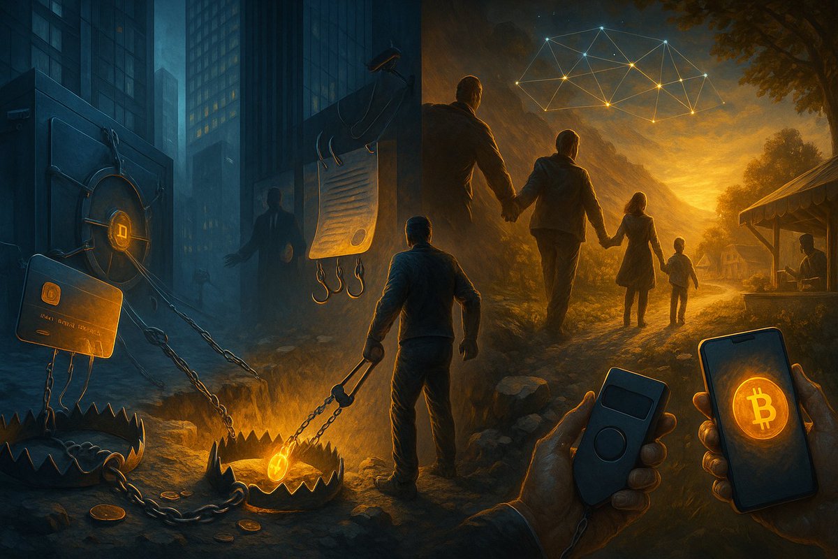 99% should avoid:
💩 BTC treasuries
💩 Lending/borrowing
💩 Institutional custody

These trap you and separate you from your BTC.

Do this instead:
✅ Buy and self custody
✅ Run a node
✅ Use BTC as money

Bitcoin replaces fiat. Lead by example. #Bitcoin