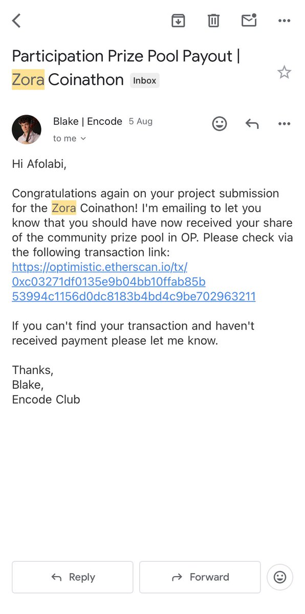 WE DIDN'T WIN, BUT WE SHIPPED! 
Huge thanks to <a href="/zora/">$zora</a>  for the Coinathon rewards! Our team's <a href="/Memevibe_fun/">meme vibe</a> project may not have taken the top spot, but we got the swag and the experience 💥 #ZoraCoinathon <a href="/encodeclub/">Encode Club</a>