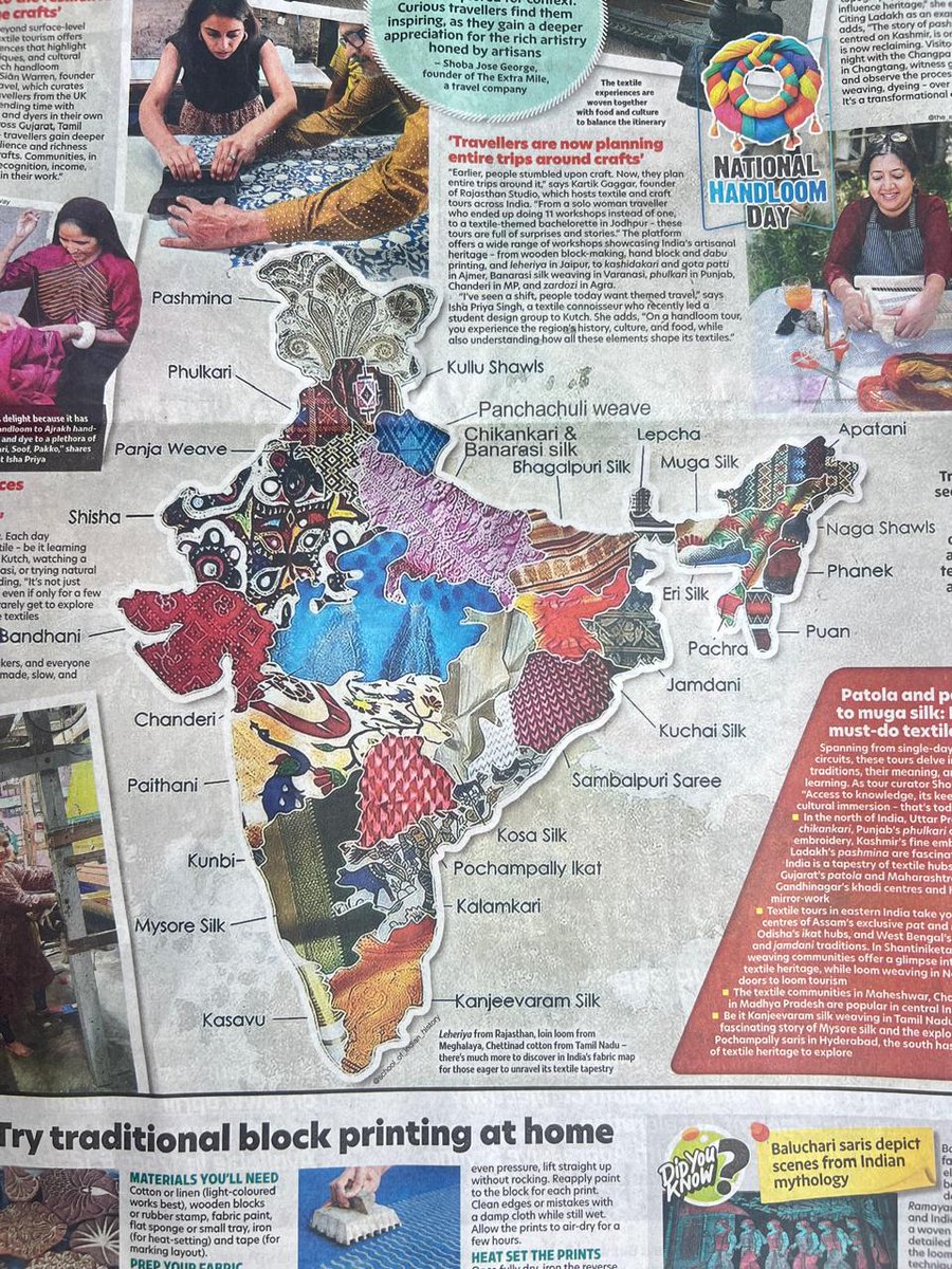 devIRPS's tweet image. Silk of india very important topic for exam