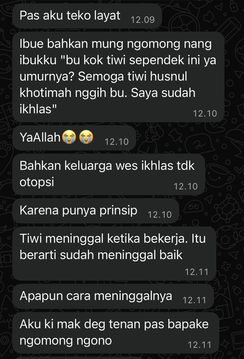 Lemes bgt tadi diceritain temen w yg layat