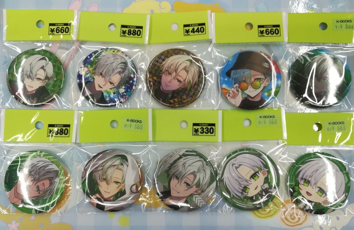 入荷情報】 「#クロノヴァ」 かなめ 缶バッジ各種 ☆各330円～880円