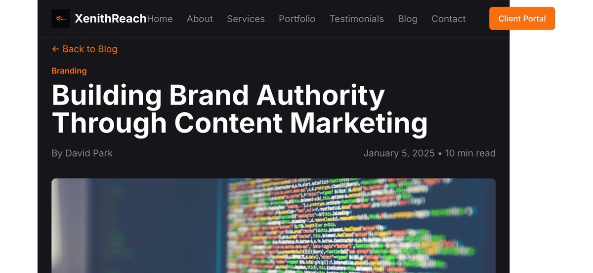 Xenithrch's tweet photo. 🚀 Want your brand to stand out?
Content marketing isn’t just about posting. Rather, It’s about positioning yourself as the go-to in your industry.
Here’s how to build brand authority that lasts.
📖 Read more: https://t.co/N4LQDAuXiv

#ContentMarketing #BrandAuthority #DigitalMarketing #BrandStrategy #MarketingTips #SmallBusiness #XenithReach #ContentCreation #Entrepreneurship