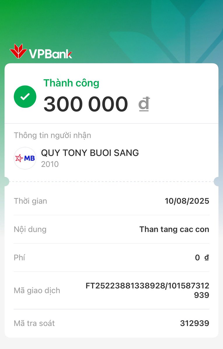 Gửi các con tháng 8/2025