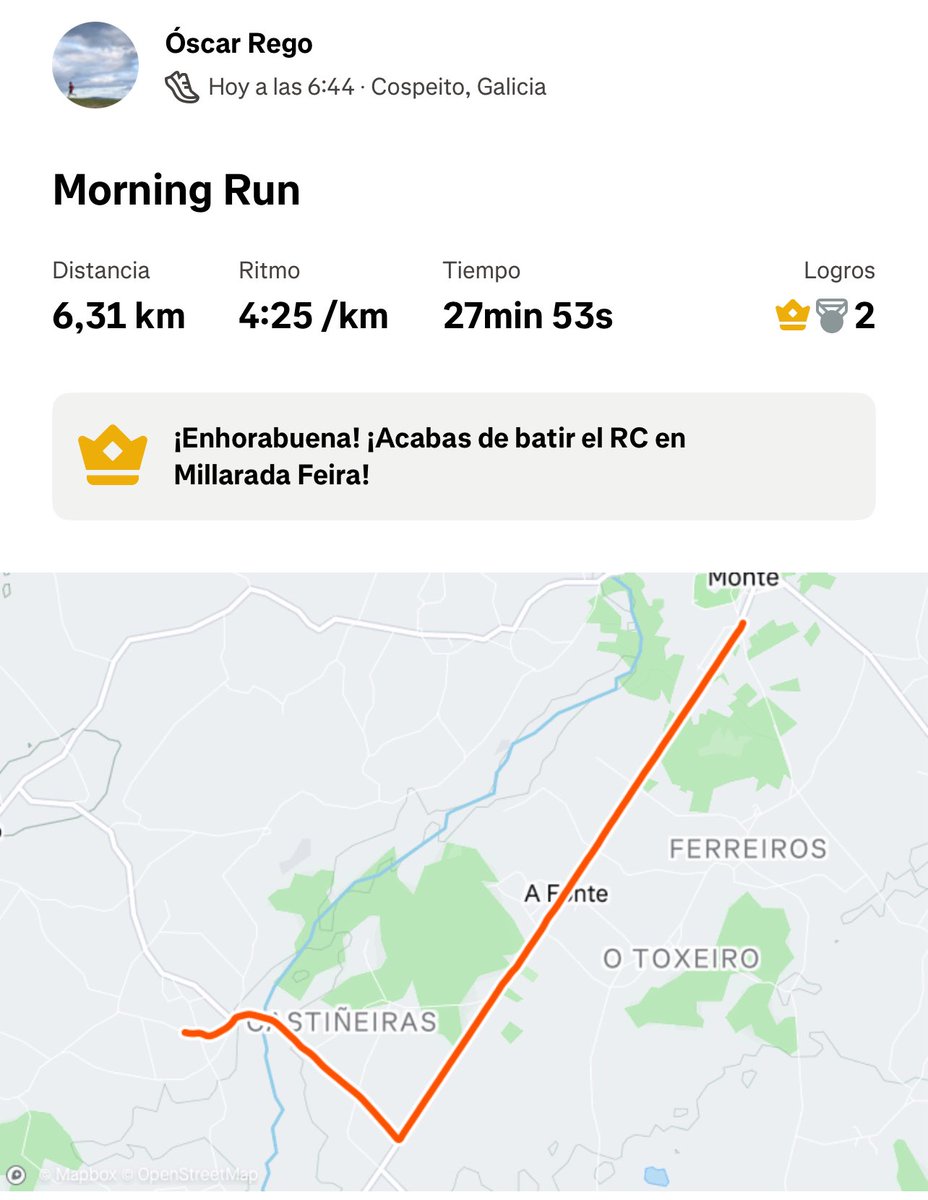 oscarregofpt's tweet image. Two Early #runs ✌️😊#6k &amp;amp; #5k #running