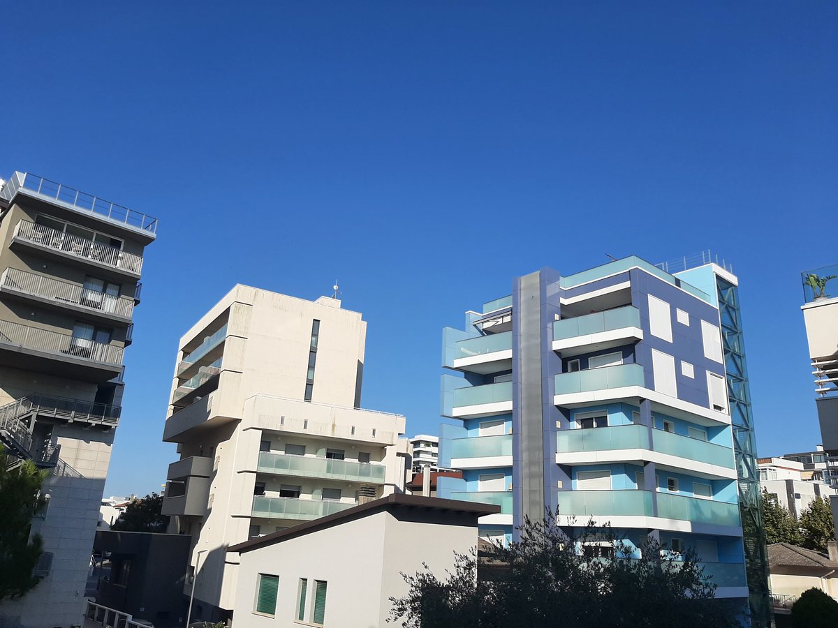 Italian architecture by the beach