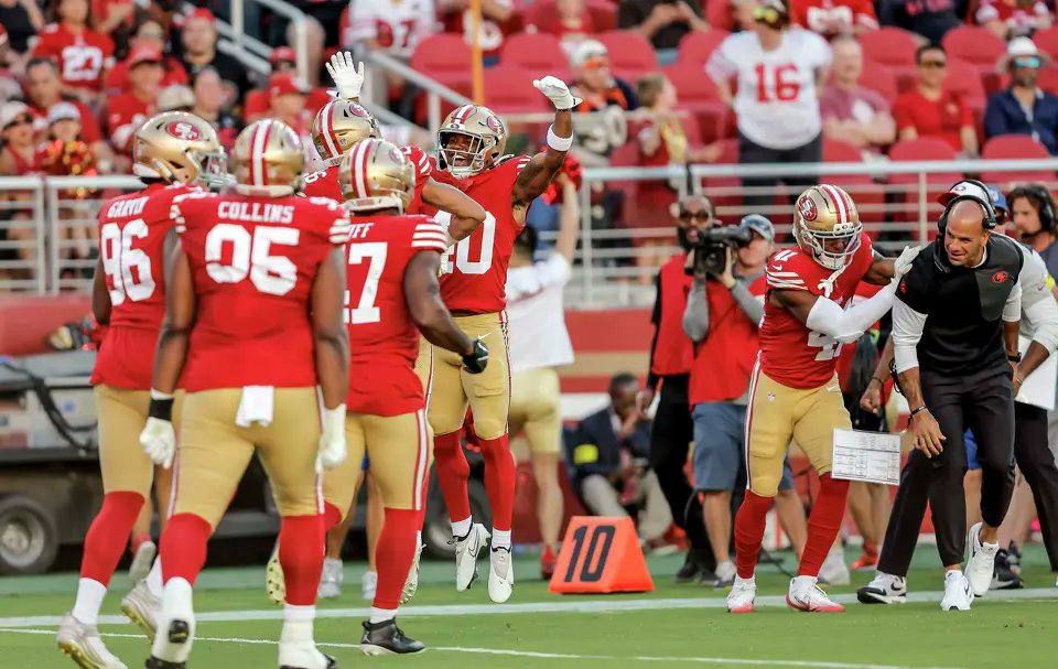 Robert Saleh made #49ers second-stringers look like starters against a Bo Nix-led Broncos offense, if only for a quarter and change.

Denver won 30-9, but no thanks to Nix, whose three drives previewed what Saleh's second act in S.F. could look like.

sfchronicle.com/sports/49ers/a…