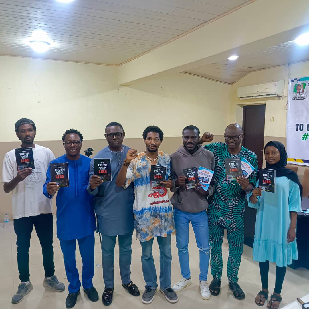 Francis Nwapa (@fnwapa) on Twitter photo At the Youth Rights Campaign YRC & #EndBadGovernance Movement, Lagos State, Symposium yesterday we unveiled the memoir of <a href="/LeninDcomrade/">Adaramoye Michael Lenin ✊</a> , written to give the account of his abduction and detention by the despotic <a href="/officialABAT/">Bola Ahmed Tinubu</a> regime during the EndBadGovernance protest in At the Youth Rights Campaign YRC & #EndBadGovernance Movement, Lagos State, Symposium yesterday we unveiled the memoir of <a href="/LeninDcomrade/">Adaramoye Michael Lenin ✊</a> , written to give the account of his abduction and detention by the despotic <a href="/officialABAT/">Bola Ahmed Tinubu</a> regime during the EndBadGovernance protest in