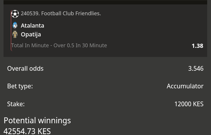 GhuyahUldah's tweet photo. Small but sure just 3 odds invest heavily here guys ๐๐๐
Booking code ๐UXZUL
Register account Afropari
https://t.co/PHtpZk33s2
Use promocode ๐ Cajaso
#BlessedSunday #EternalGospelHour #EnaCoach #EveryHustleMatters #Nuru47jumapili #KaziNiKazi #MaiMahiu #StateHouse https://t.co/nVC7IKRwCK