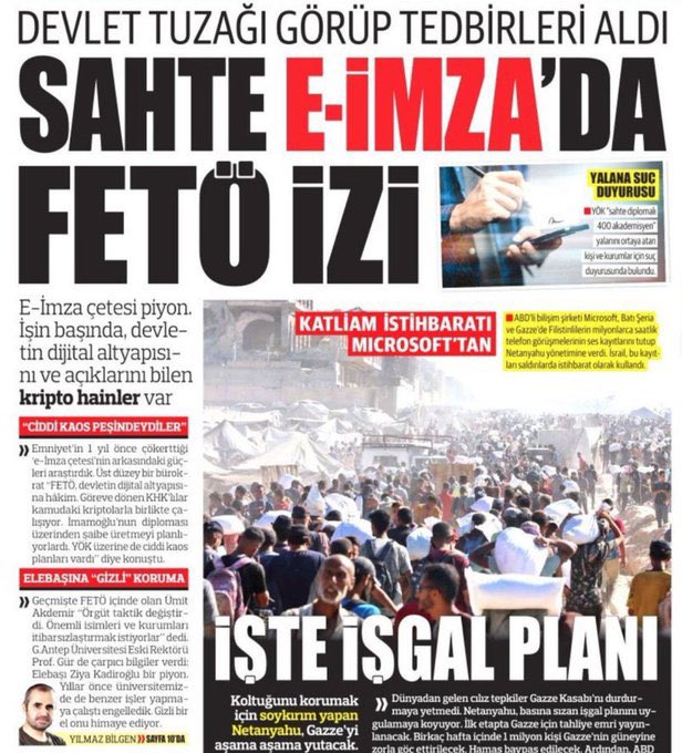 Kim yaptıysa, dokuz yılı özetlemiş: 
Her türlü adaletsizlik yapılıyor, ardından itinayla üstü kapatılıyor.