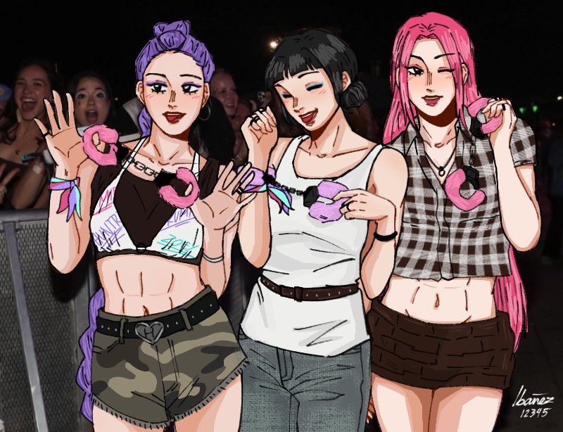 #KPOPDEMONHUNTERS #Rumi #ZOEY #MIRA #Polytrix 

them...AAAAHHHH!!🤭😍