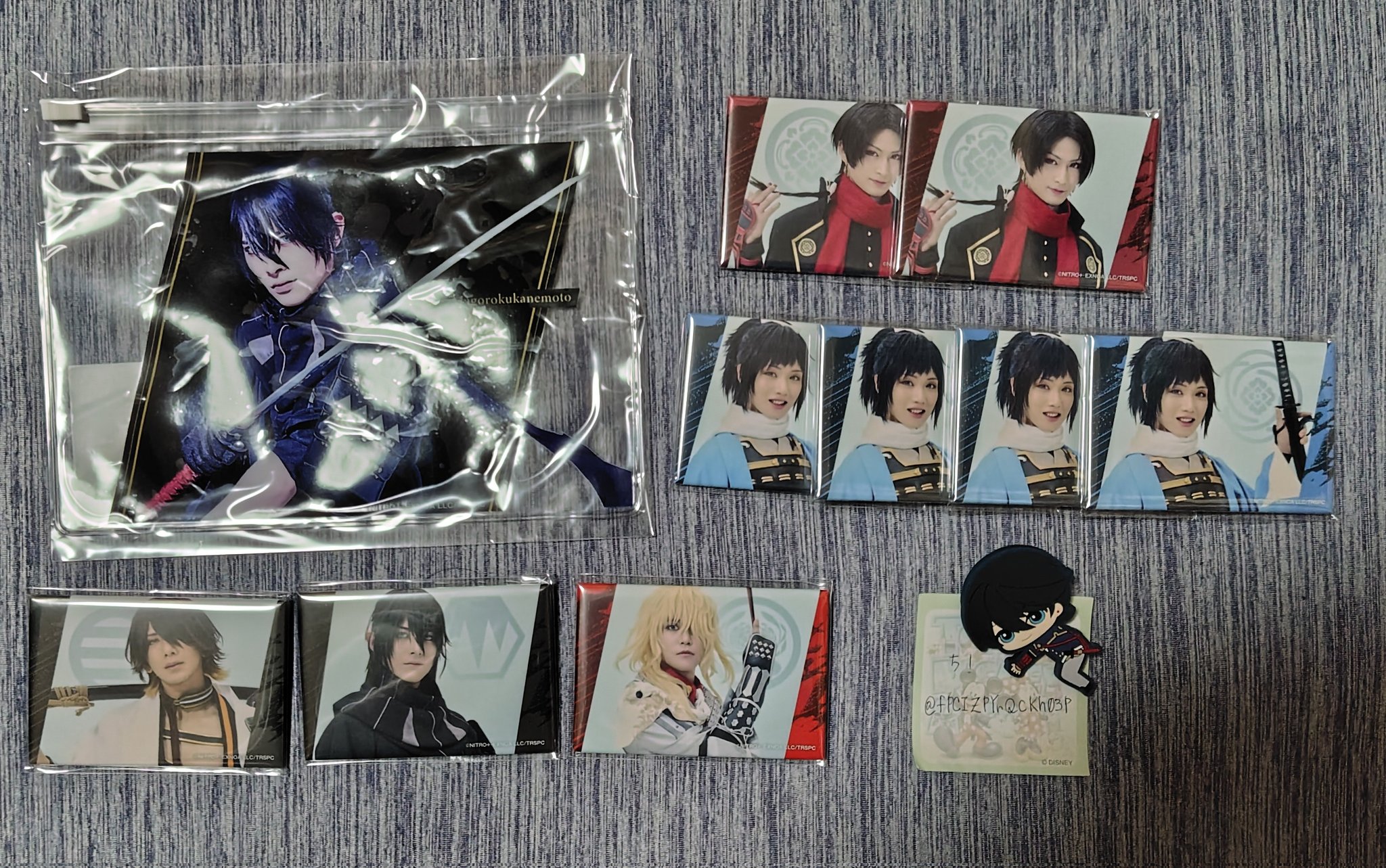 舞台刀剣乱舞 心伝 孫六兼元 アクリルスタンド くじラック