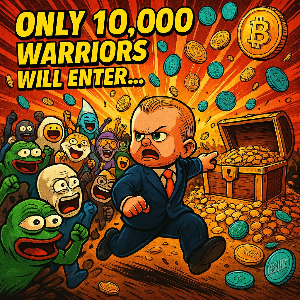 BabySaylorCoin's tweet photo. ⚡ 10,000 warriors charging for the treasure ⚡
Some will meme.
Some will raid.
Most will fall.
Only legends will walk away with the gold 🪙💥

Are you brave enough to join the #BabySaylor army? 🚀

#BSLR #Bitcoin #CryptoMeme #MemeCoin #CryptoCommunity https://t.co/IYk2nxlYWn