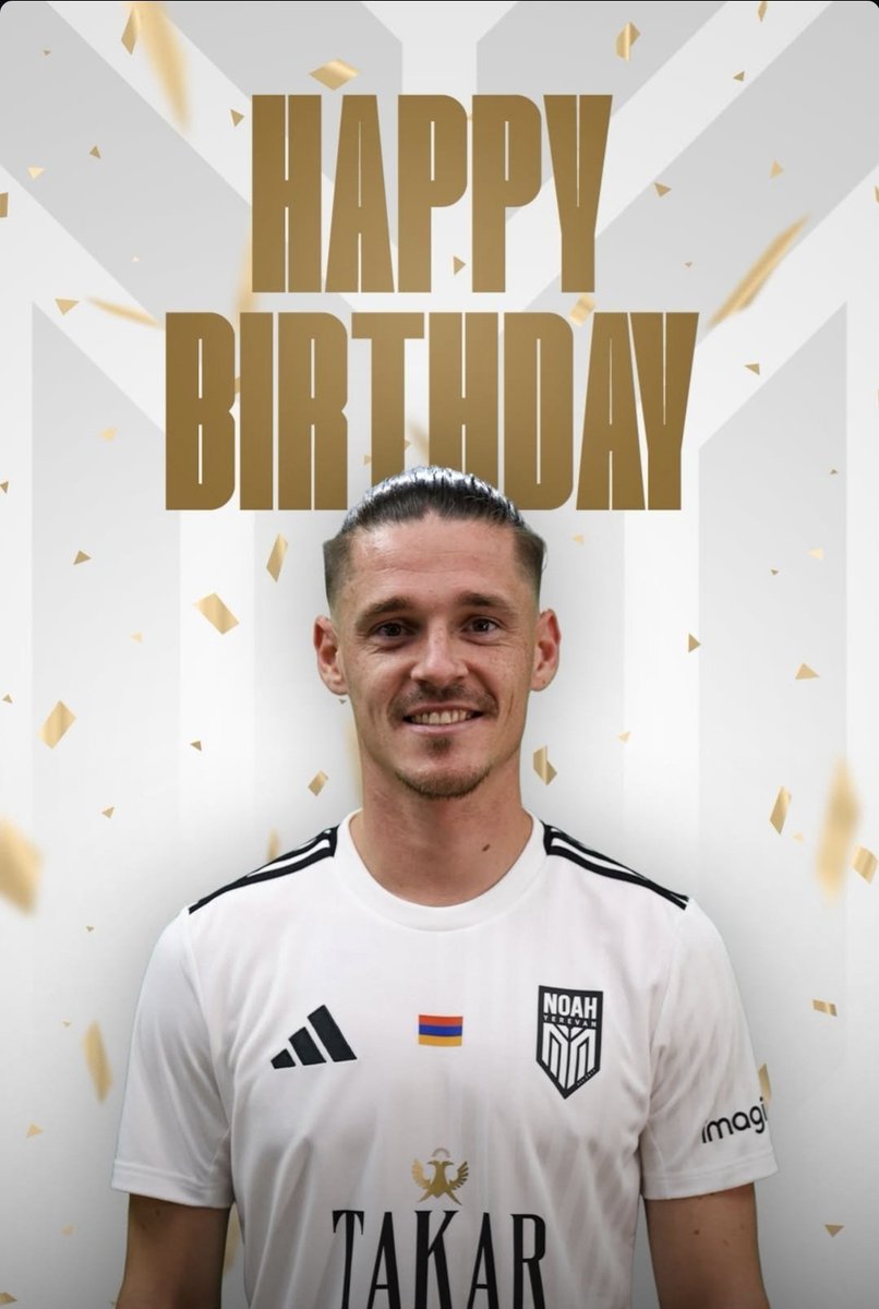 Happy Birthday to our Croatian winger Alen Grgić! 🇭🇷🤍🖤🔥