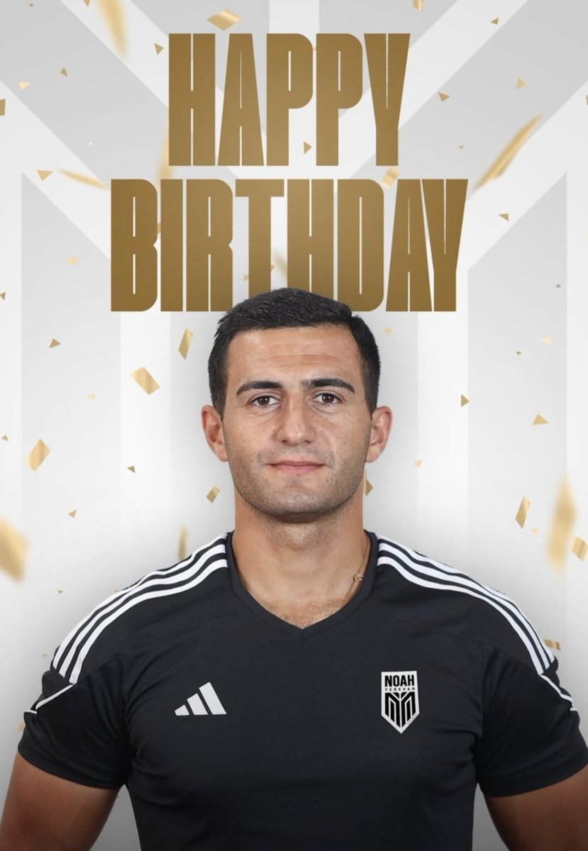 Happy Birthday to our goalkeeper coach Suren Aloyan! 💪🤍🖤🧤